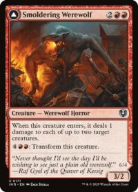 Smoldering Werewolf - #171 - Uncommon - Inglés