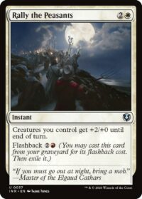 Rally the Peasants (Foil) - #37 - Uncommon - Inglés