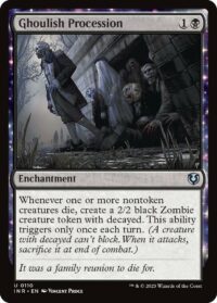 Ghoulish Procession - #110 - Uncommon - Inglés