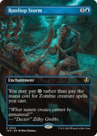 Rooftop Storm (Borderless) (Foil) - #306 - Rare - Inglés