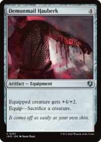 Demonmail Hauberk (Foil) - #261 - Uncommon - Inglés