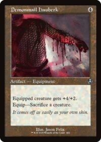 Demonmail Hauberk (Retro Frame) (Foil) - #442 - Uncommon - Inglés