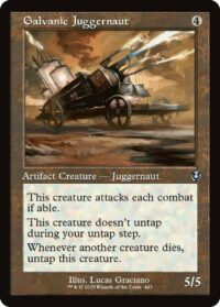 Galvanic Juggernaut (Retro Frame) (Foil) - #443 - Uncommon - Inglés