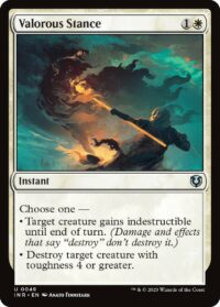 Valorous Stance (Foil) - #48 - Uncommon - Inglés
