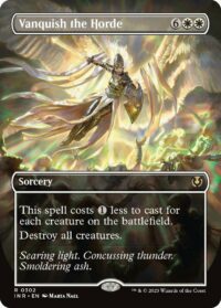 Vanquish the Horde (Borderless) (Foil) - #302 - Rare - Inglés