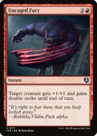 Uncaged Fury (Foil) - #177 - Uncommon - Inglés