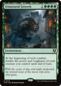 Unnatural Growth (Foil) - #223 - Rare - Inglés