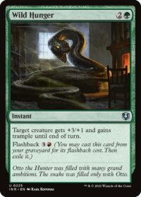 Wild Hunger (Foil) - #225 - Uncommon - Inglés