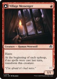 Village Messenger (Foil) - #179 - Common - Inglés