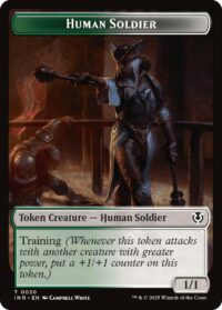 Human Soldier // Emblem - Tamiyo, Field Researcher Double-Sided Token (Foil) - #20 // 26 - Token - Inglés