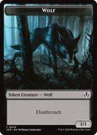 Wolf // Wolf Double-Sided Token (Foil) - #9 // 18 - Token - Inglés