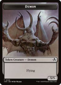 Demon // Human Cleric Double-Sided Token - #6 // 19 - Token - Inglés