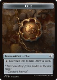 Clue // Eldrazi Horror Double-Sided Token (Foil) - #22 // 1 - Token - Inglés