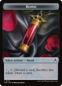 Blood // Vampire Double-Sided Token - #21 // 7 - Token - Inglés