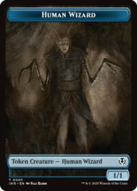 Human Wizard // Emblem - Jace, Unraveler of Secrets Double-Sided Token - #5 // 25 - Token - Inglés