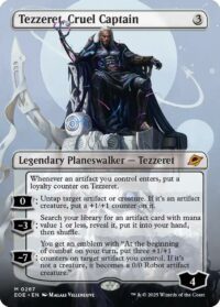 Tezzeret, Cruel Captain (Borderless) - #287 - Mythic - Español