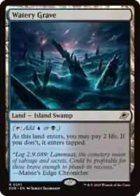 Watery Grave (Foil) - #261 - Rare - Español
