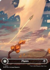 Plains (Borderless) (Galaxy Foil) - #367 - Land - Español