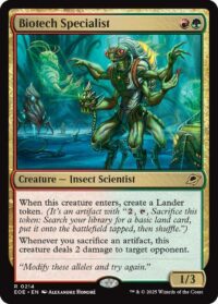 Biotech Specialist (Foil) - #214 - Rare - Español