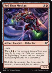 Red Tiger Mechan - #154 - Common - Español