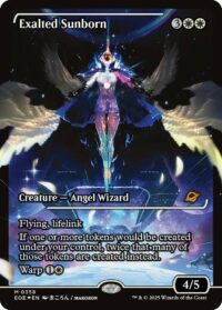Exalted Sunborn (Showcase) (Foil) - #358 - Mythic - Español