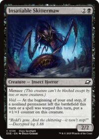 Insatiable Skittermaw (Foil) - #108 - Common - Español