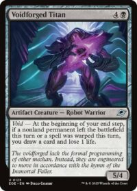 Voidforged Titan (Foil) - #125 - Uncommon - Español