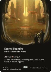 Sacred Foundry (Borderless) - #282 - Rare - Español