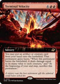 Terminal Velocity (Extended Art) - #338 - Rare - Español