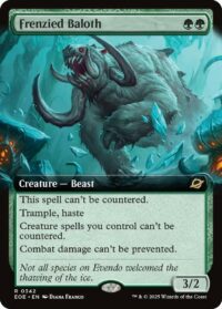 Frenzied Baloth (Extended Art) - #342 - Rare - Español