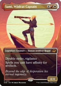 Sami, Wildcat Captain (Borderless) (Foil) - #301 - Mythic - Español
