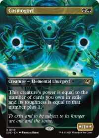Cosmogoyf (Borderless) (Foil) - #313 - Rare - Español