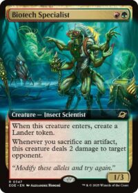 Biotech Specialist (Extended Art) - #347 - Rare - Español