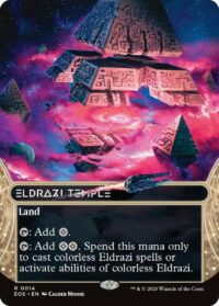 Eldrazi Temple (Borderless) (Foil) - #14 - Rare - Español
