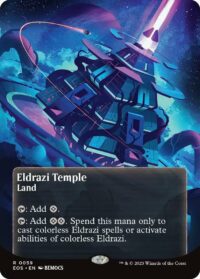 Eldrazi Temple (Borderless) (Foil) - #59 - Rare - Español