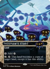 Thespian's Stage (Borderless) - #44 - Rare - Español