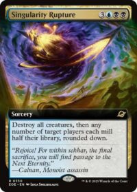 Singularity Rupture (Extended Art) (Foil) - #350 - Rare - Inglés