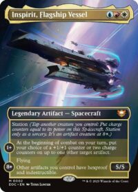 Inspirit, Flagship Vessel (Borderless) - #2 - Mythic - Inglés