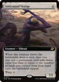 Anticausal Vestige (Extended Art) (Foil) - #317 - Rare - Español