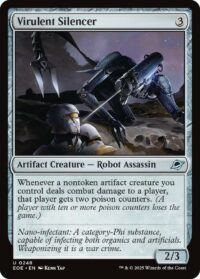 Virulent Silencer (Foil) - #248 - Uncommon - Español