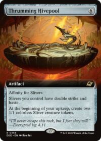 Thrumming Hivepool (Extended Art) (Foil) - #356 - Rare - Español