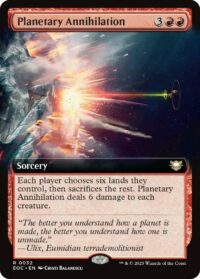 Planetary Annihilation (Extended Art) (Foil) - #32 - Rare - Español