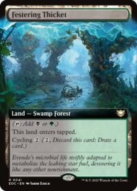 Festering Thicket (Extended Art) - #41 - Rare - Español
