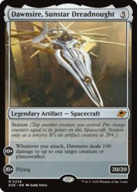 Dawnsire, Sunstar Dreadnought - #238 - Mythic - Español