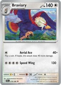 Braviary (Poke Ball Pattern) - 078/086 - Uncommon Reverse Holo Black Bolt - Español