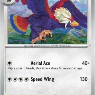 Braviary - 078/086 - Uncommon Black Bolt - Español