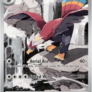 Braviary - 155/086 - Illustration Rare Black Bolt - Inglés