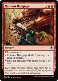 Ruinous Rampage - #158 - Uncommon - Español