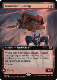 Warmaker Gunship (Extended Art) - #339 - Rare - Español