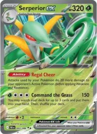 Serperior ex - 003/086 - Double Rare Black Bolt - Español